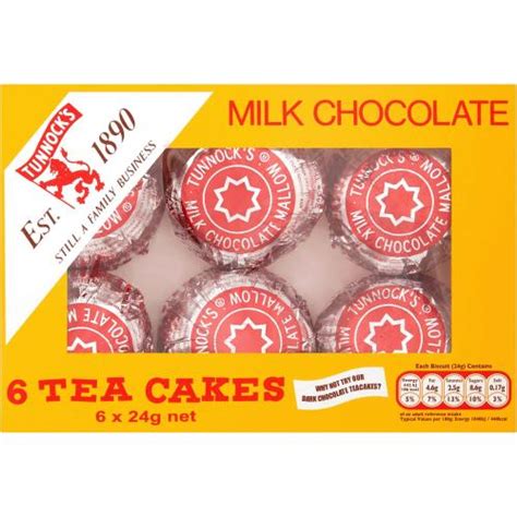 Tunnock's Milk Chocolate Tea Cakes (6 x 24g) - Compare Prices & Where ...