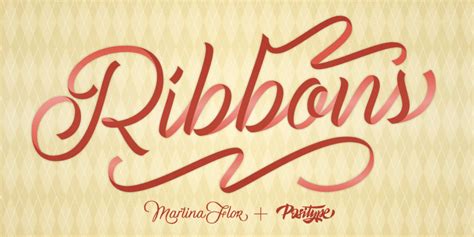 Ribbons Font - Free Font