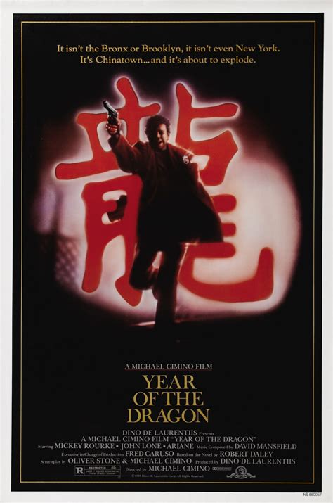 Year of the Dragon | Dragon movies, Year of the dragon, Mickey rourke