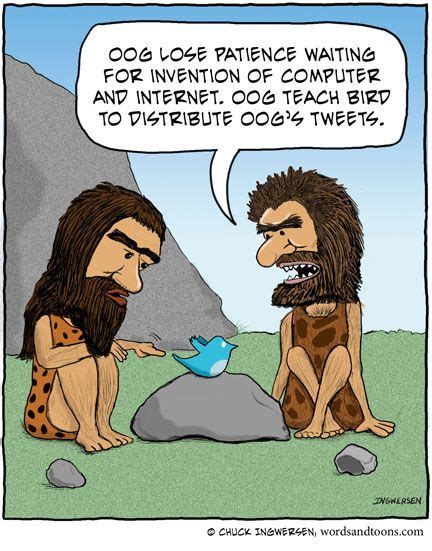 Posts about caveman cartoon on Words and Toons