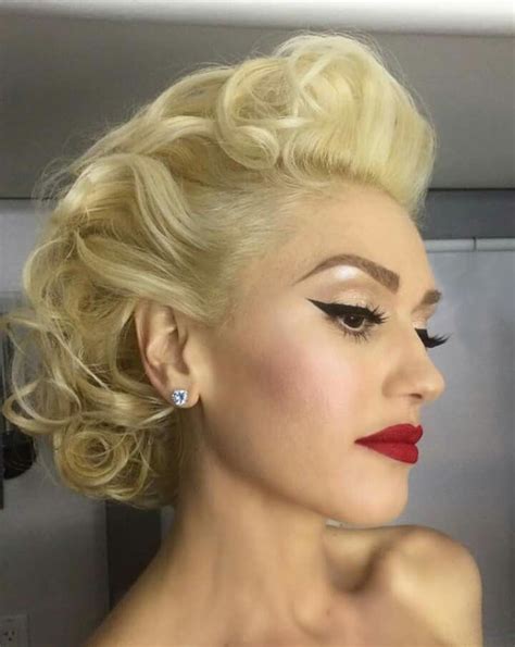 Gwen Stefani │ Makeup by Gregory Arlt | Acconciature vintage ...