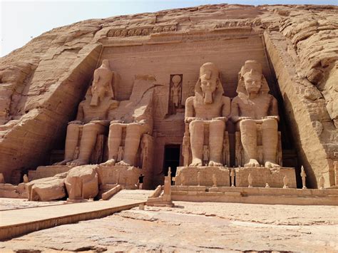 The Great Temple of Ramesses II, Abu Simbel, Egypt : r/pics