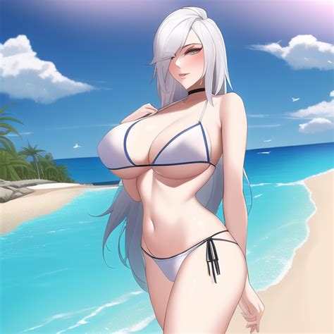 Ashe Poolparty 56 by LeagueAI on DeviantArt