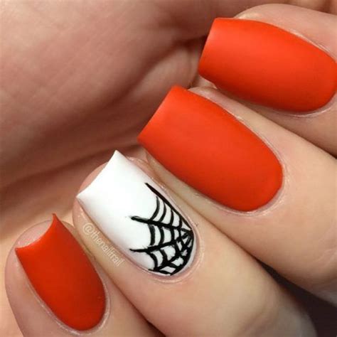 Cool and Easy Halloween Nail Ideas ★ See more: https://glaminati.com ...