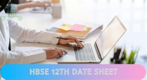 HBSE 12th Date Sheet 2025 PDF ‣ Haryana Board Class 12 Exam Dates at bseh.org.in