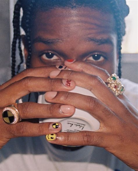 A$AP Rocky Says That Wearing Headscarves & Painting His Nails Doesn't Compromise His Masculinity ...