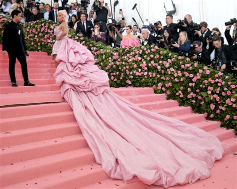 Nicki Minaj's 2019 Met Gala Red Carpet Look Was Total Camp Ballerina