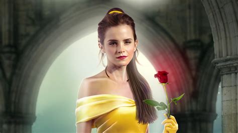 Emma Watson 'Beauty and the Beast’ Belle image is fan art - Business ...