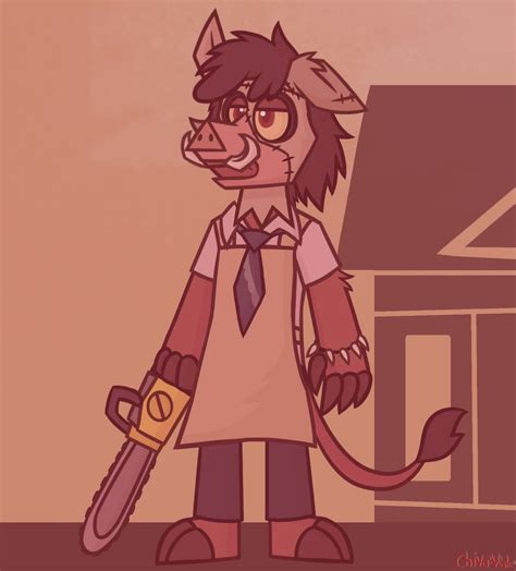 Leatherface/Bubba Sawyer Furry version by vale1hdz on DeviantArt