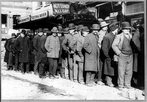 File:Bowery men waiting for bread in bread line, New York City, Bain Collection.jpg - Wikimedia ...