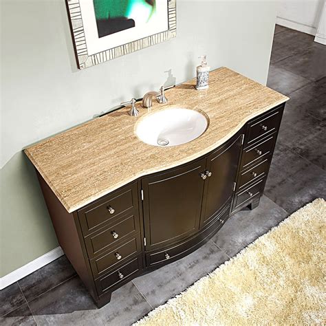 55 Inch Bathroom Vanity Single Sink – Rispa