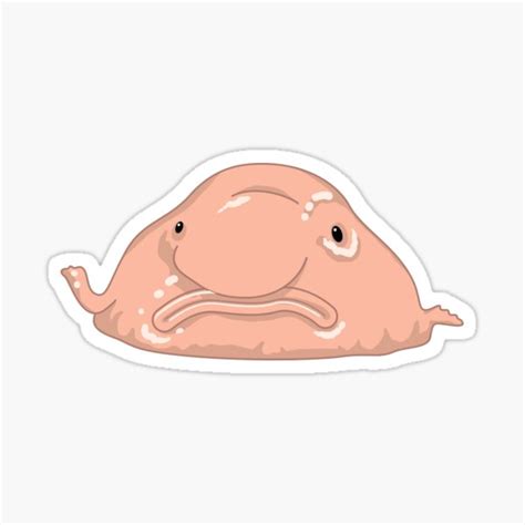 Blob Fish Stickers | Redbubble