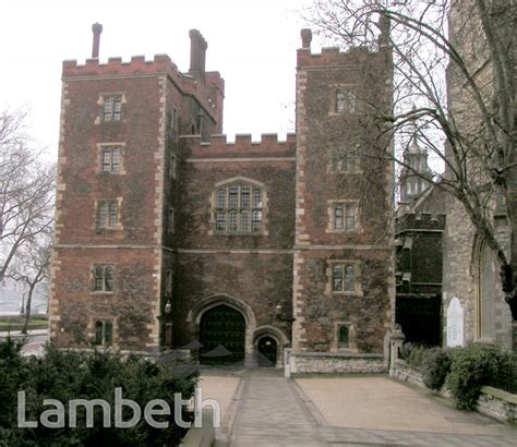 MORTON'S TOWER, LAMBETH PALACE, LAMBETH - LandmarkLandmark