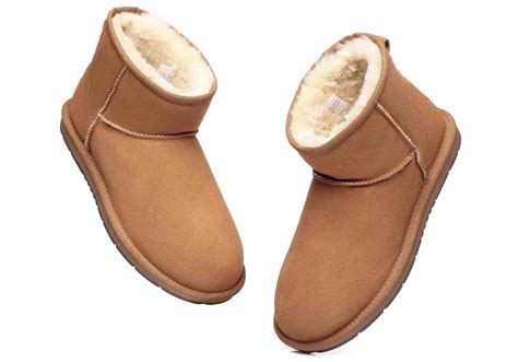 UGG Australian Shepherd Unisex Mini Classic Suede Ugg Boots – Mode Footwear