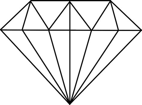Diamante Corte Polido - Gráfico vetorial grátis no Pixabay