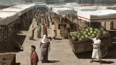 Market Scene (Illustration) - Ancient History Encyclopedia