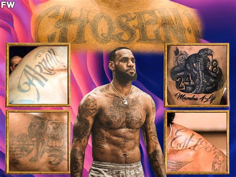 LeBron James' Tattoos And Their True Meanings - Fadeaway World