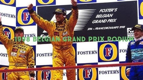 Jordan Grand Prix's First Win and Damon Hill's Last Formula One Win ...