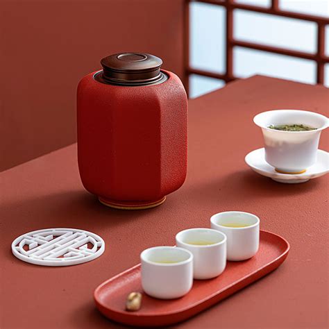Chinese Palace Lantern Red Tea Caddy – Umi Tea Sets