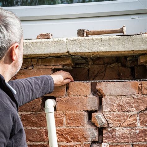 How To Repair Brick Wall That Has Shifted? - Zero Defects | Old brick ...