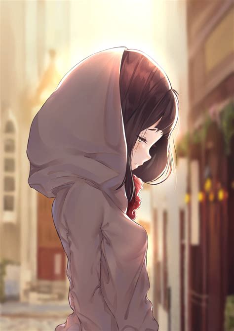 [100+] Anime Girl Hoodie Wallpapers | Wallpapers.com