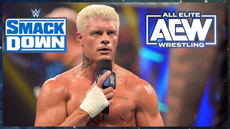 Cody Rhodes references major AEW star on WWE SmackDown