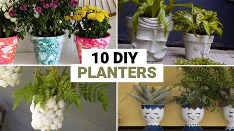 10 DIY Planters You’ve Never Thought Of - YouTube