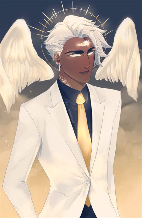 Raziel Angel OC 11x17 print on Storenvy