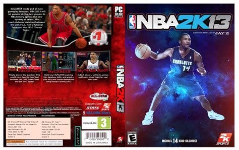 NBA 2K13 PC Box Art Cover by negrasombra