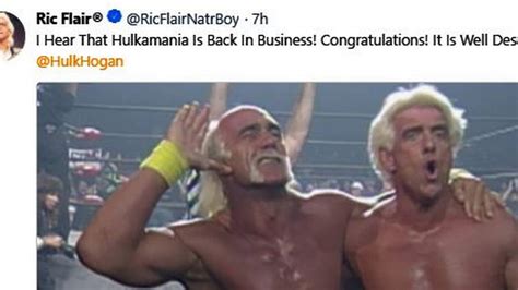 Ric Flair congratulates wrestler Hulk Hogan’s return to WWE | Charlotte ...