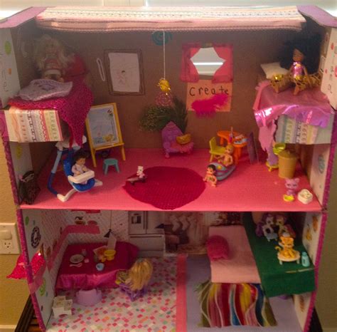 Diy Barbie House Out Of Cardboard | Diy House Plans App