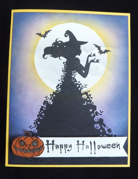 Paper Panacea: Witch silhouette for Halloween...