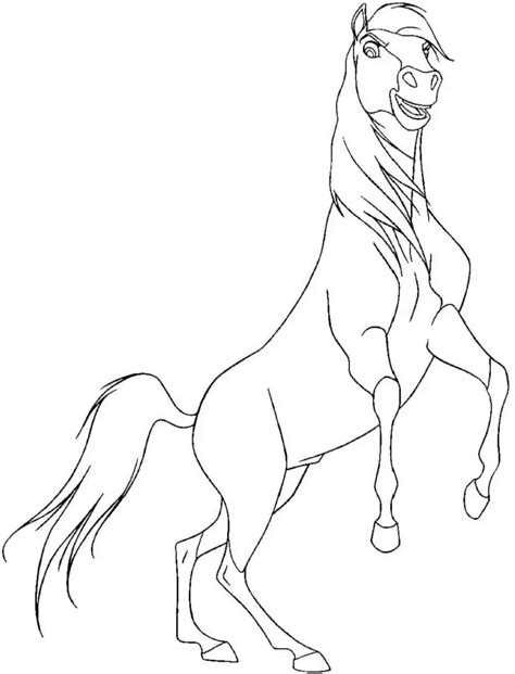 10 Fun Spirit Horse Theme Coloring Pages – Craftwhack