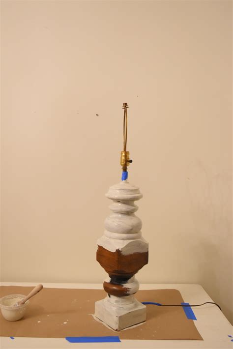 DIY Architectural Salvage Lamp - Sky Lark House