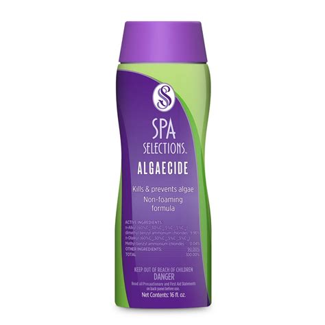 Spa Selections Algaecide for Spa/Hot Tub Algae, 16 Fl. Oz. - Walmart.com - Walmart.com