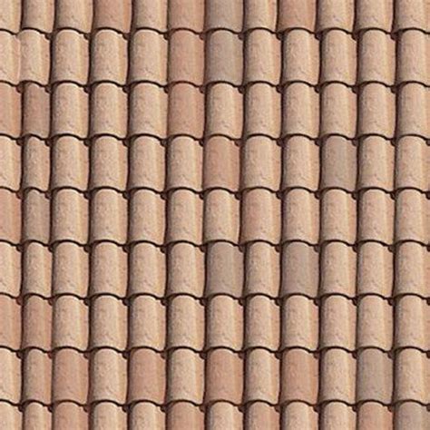 Clay Tile Roof Texture Seamless