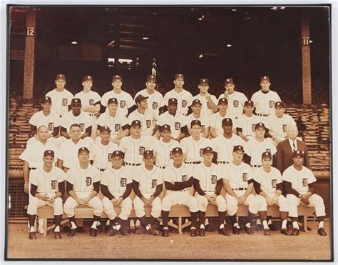 Lot Detail - 1968 Detroit Tigers World Series Champions 11" x 14 ...