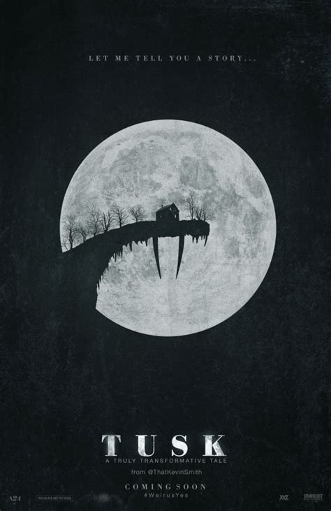 Clerks Director Kevin Smith Debuts a Fangtastic Poster for Tusk ~ 28DLA