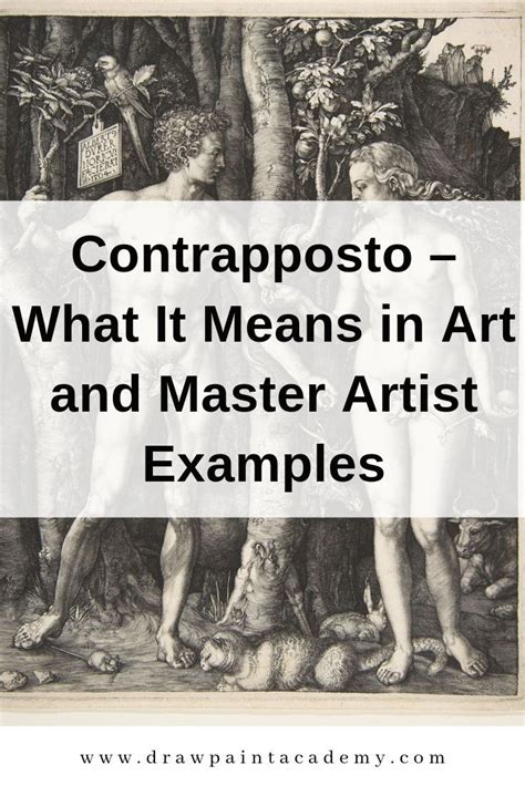 What Contrapposto Means in Art and Master Artist Examples | Artist, Art ...