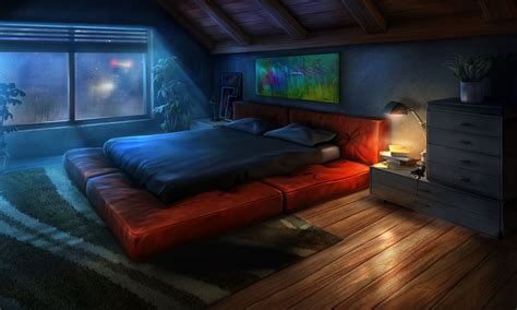 Anime Dark Bedroom Wallpapers - Wallpaper Cave