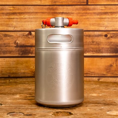 5 Litre Stainless Keg with Dispense Lid - The Malt Miller