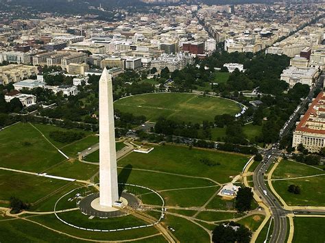 Free Images - washington dc aerial view