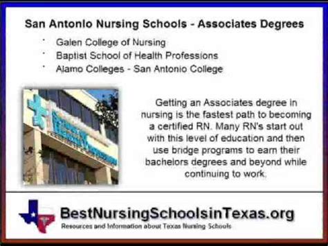 Nursing Schools in San Antonio, Texas | What Program is Right For You? - YouTube