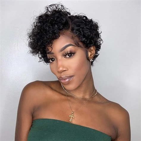 Pixie Cut Black Hair