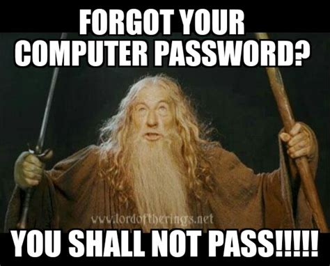 You Shall Not Pass MEME by Borgster93 on DeviantArt