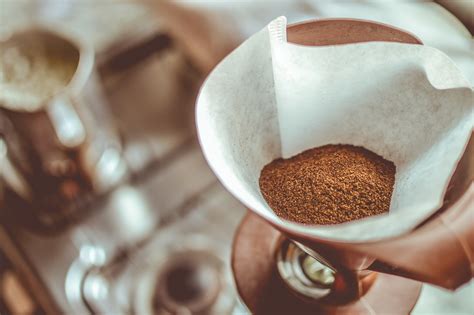 Brown Coffee on White Strainer · Free Stock Photo