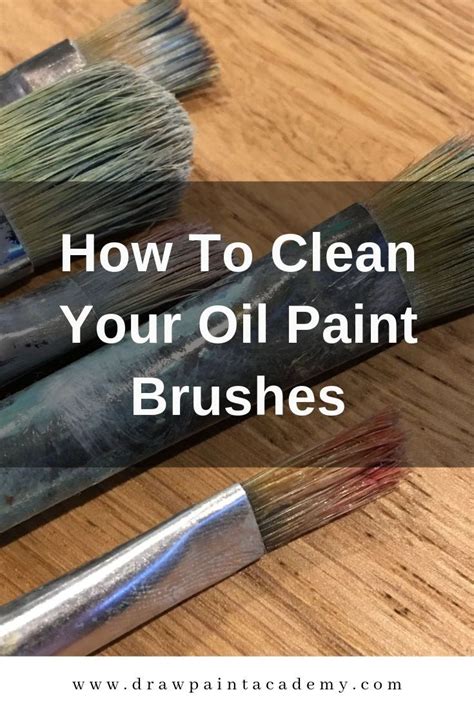 How To Clean Your Oil Paintbrushes | Oil paint brushes, Paint brushes, Watercolor paintings abstract