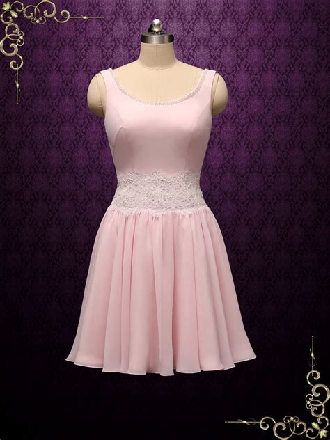 Dirty Dancing Pink Chiffon Rumba Dance Dress JEN