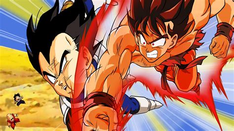 Vegeta vs Goku illustration, Dragon Ball Z HD wallpaper | Wallpaper Flare