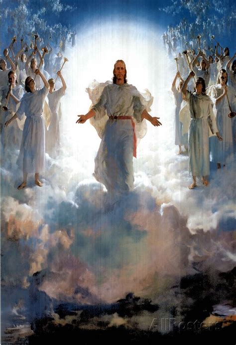 'Second Coming Of Jesus Christ Art Print POSTER quality' Print ...